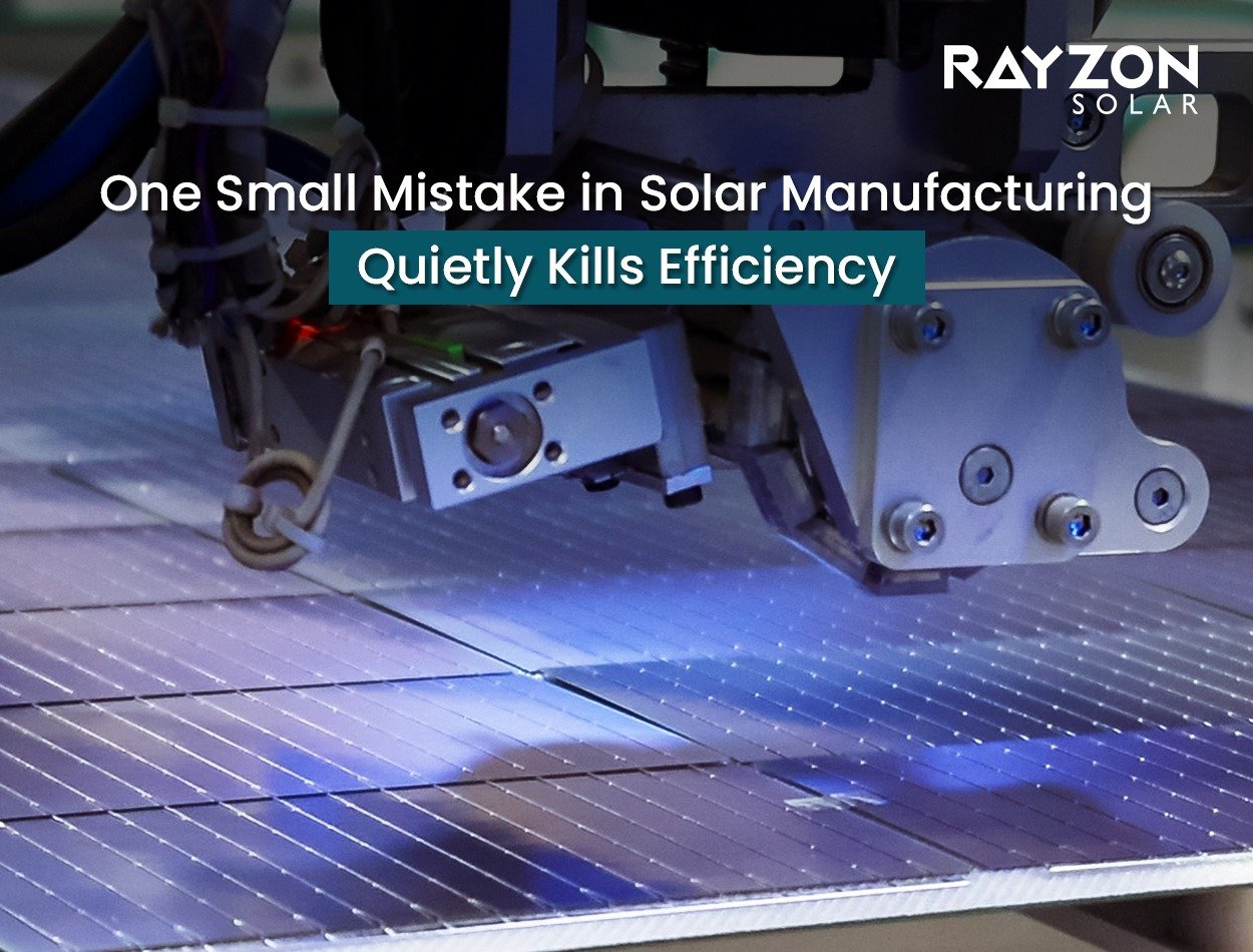 One Small Mistake in Solar Manufacturing Quietly Kills Efficiency