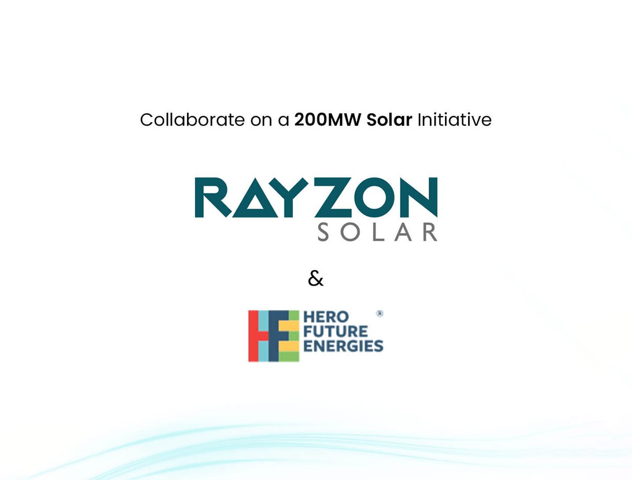Rayzon Solar Collaboration with Hero Future Energies for 200MW Solar Project in Karnataka