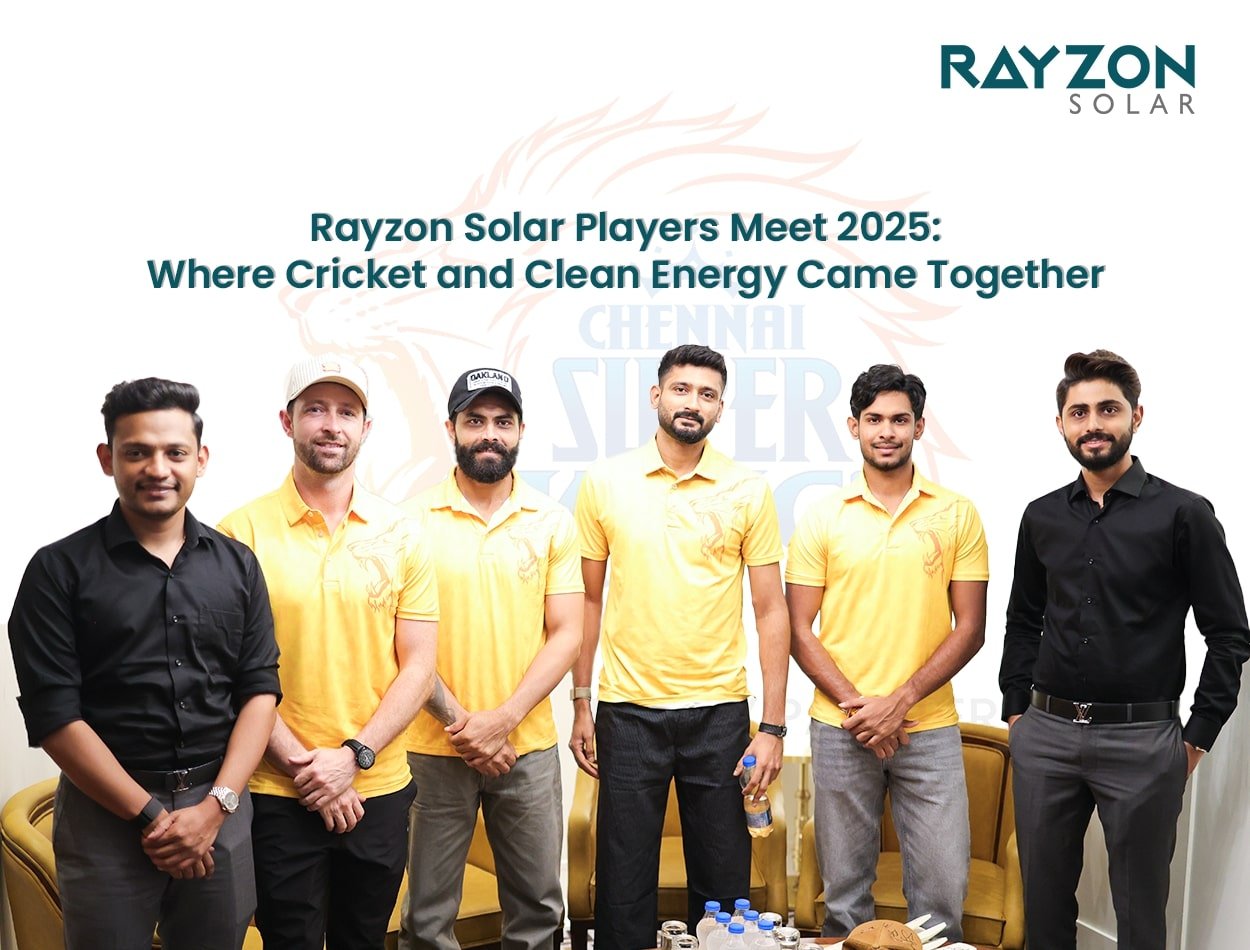 Rayzon Solar Players Meet 2025: Where Cricket and Clean Energy Came Together