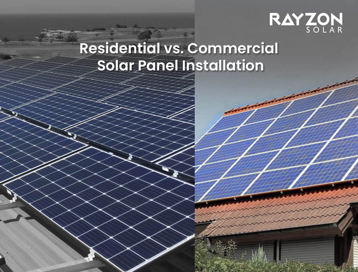 Residential vs. Commercial Solar Panel Installation: What’s the Difference in the United States?